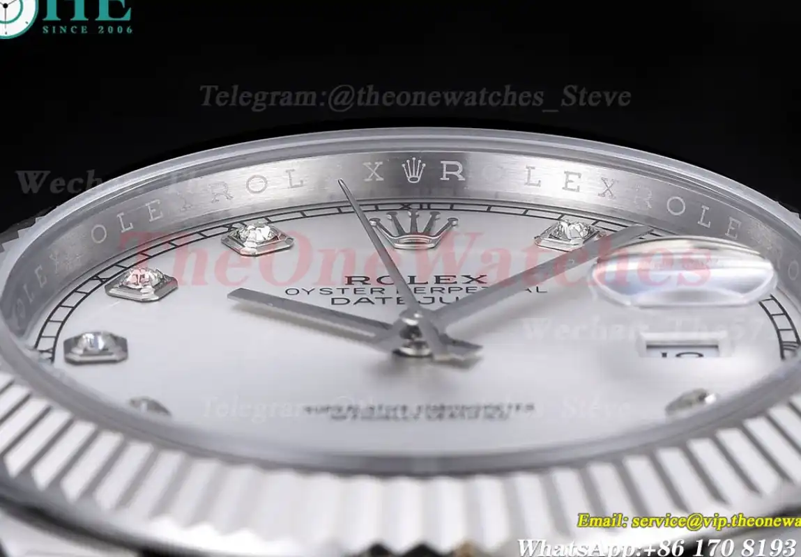 Datejust 126334 41MM SS SS Silver Dia EWEF A3235