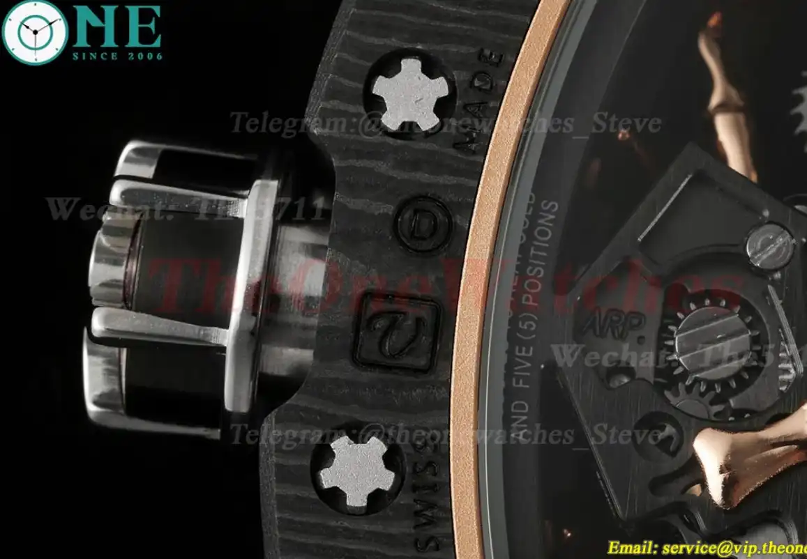 RM66 devil’s horn Carbon TI RU Skeleton Dial YSF Tourb