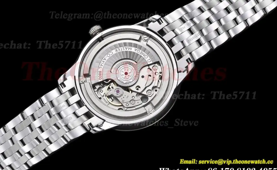 De Ville Date 40mm SS SS White Dial GDF MY8215