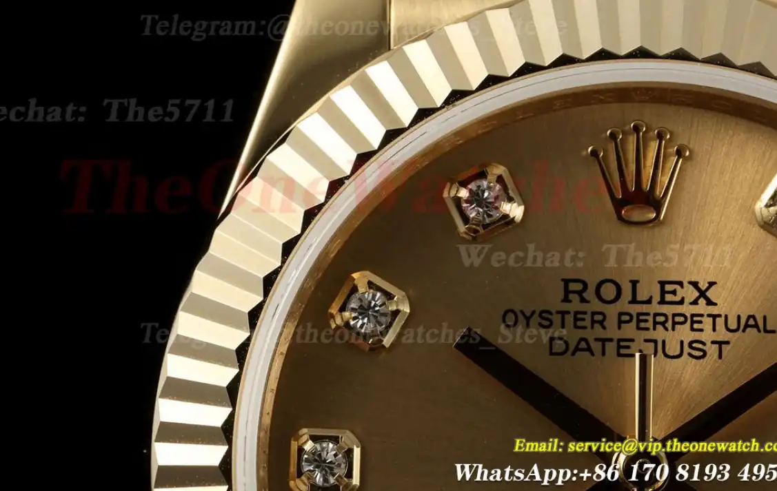 Datejust 278278 31mm Pres Dia YG YG Gold Dial GMF A2824