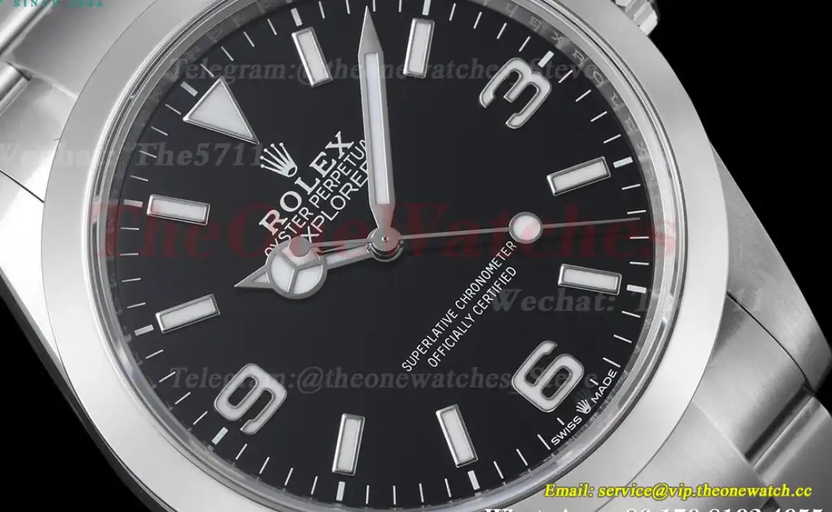 Explorer I 224270 40mm SS SS Black Dial VSF VS3230