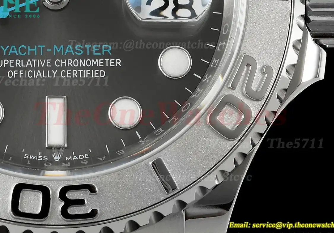 Yacht-Master 126622 40mm SS SS Grey Dot EWEF A3235