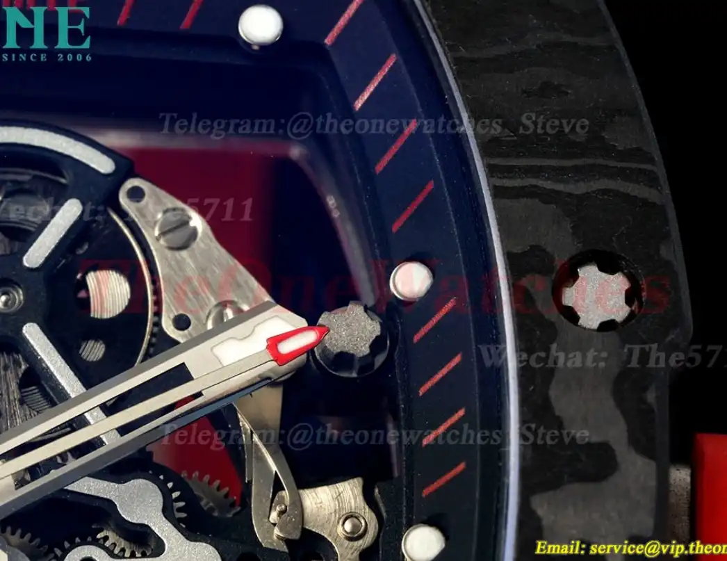 RM055 Red NTPT RU Skeleton Dial UOKF RMUL2 Super Clone