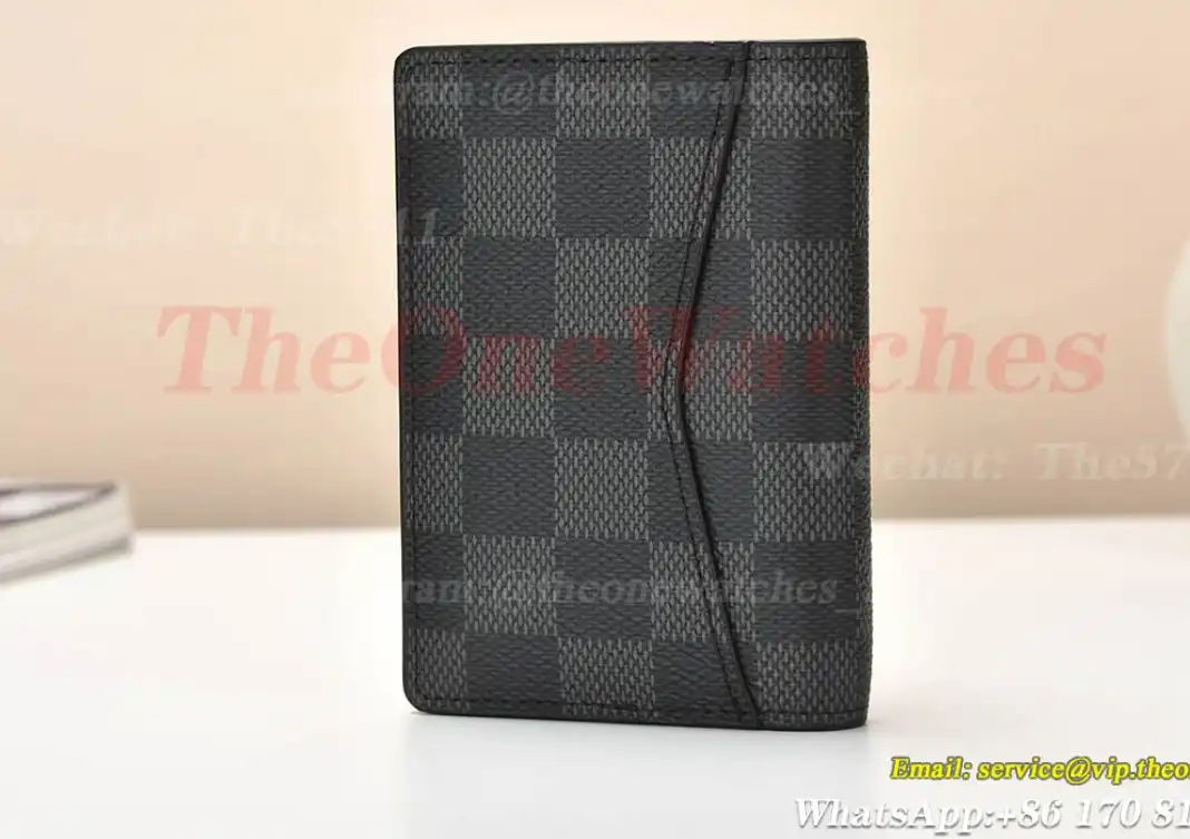 Louis Vuitton - Pocket Organizer Black N63143