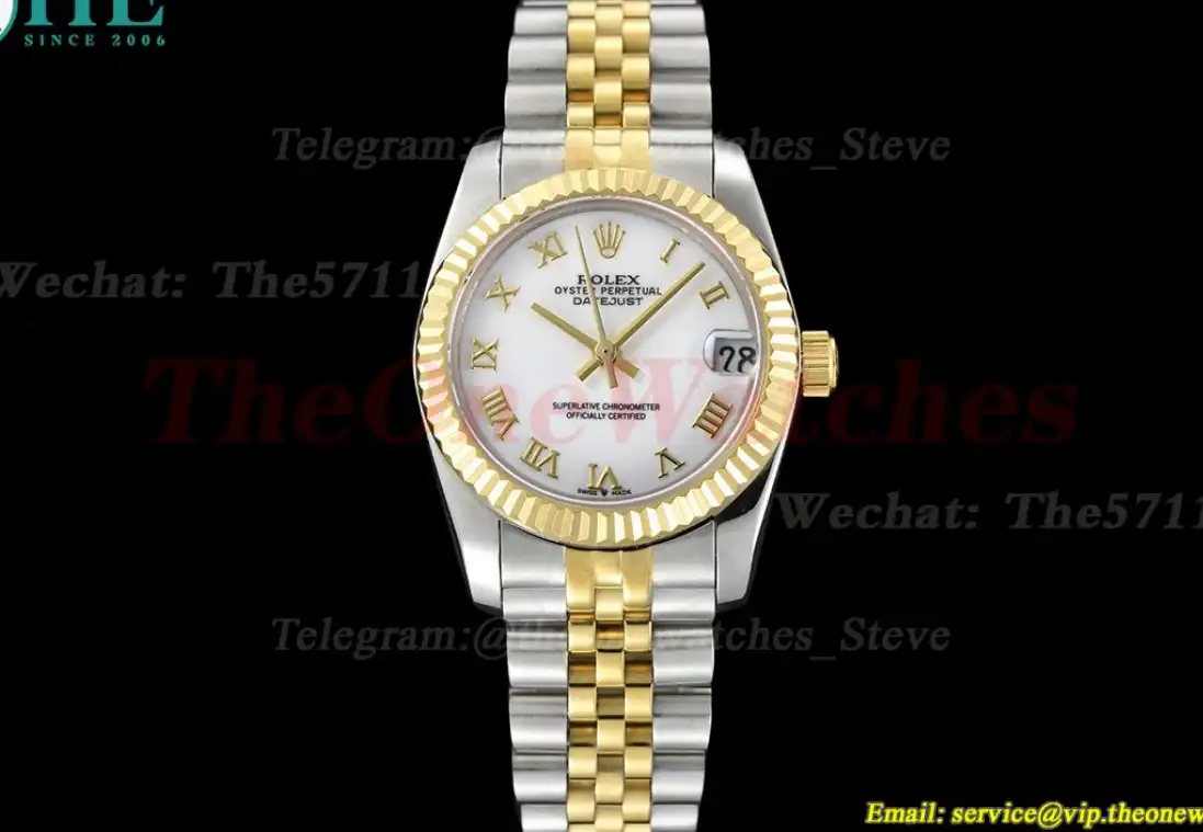 Datejust 31mm 278273 SS RG White Rmn GDF MY8215