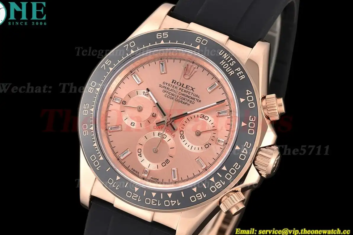 Daytona 40mm RG RU Rose Gold Dial GDF A3836