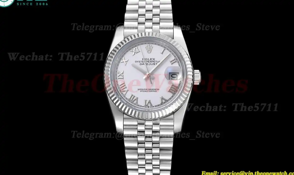 Datejust 126234 36mm Jub SS SS White Rmn GDF MY8215