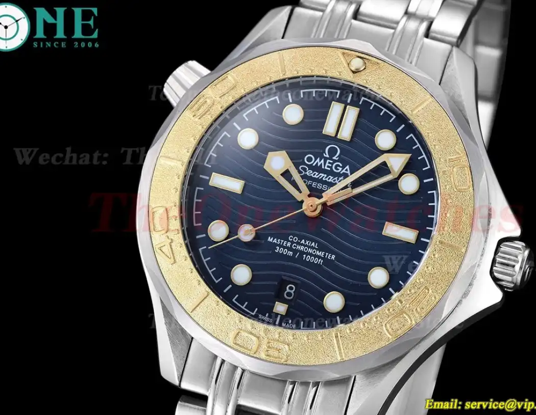 Seamaster 300m 42mm SS SS Blue Dial GDF MY8215