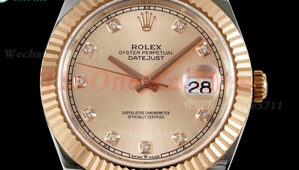 Datejust 126331 41mm Oys RG SS Gold Dia EWEF A3235