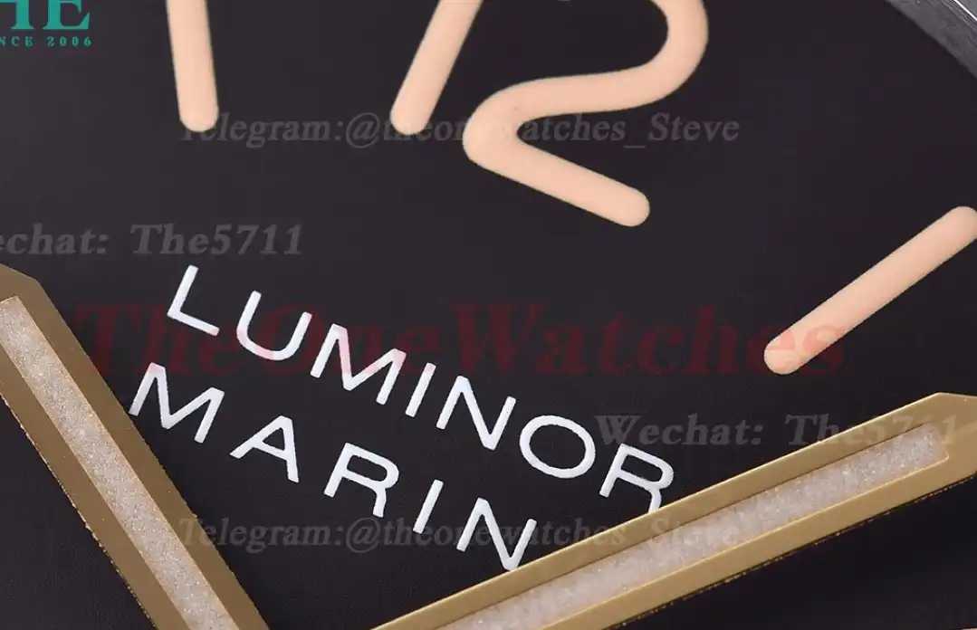 Luminor Marina Pam632 44mm SS LE Brown Dial HWF A6497