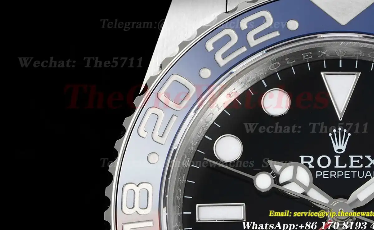 GMT Master II 126710 Pepsi Oys Red Blue Cer 904L GMF V6 VR3285