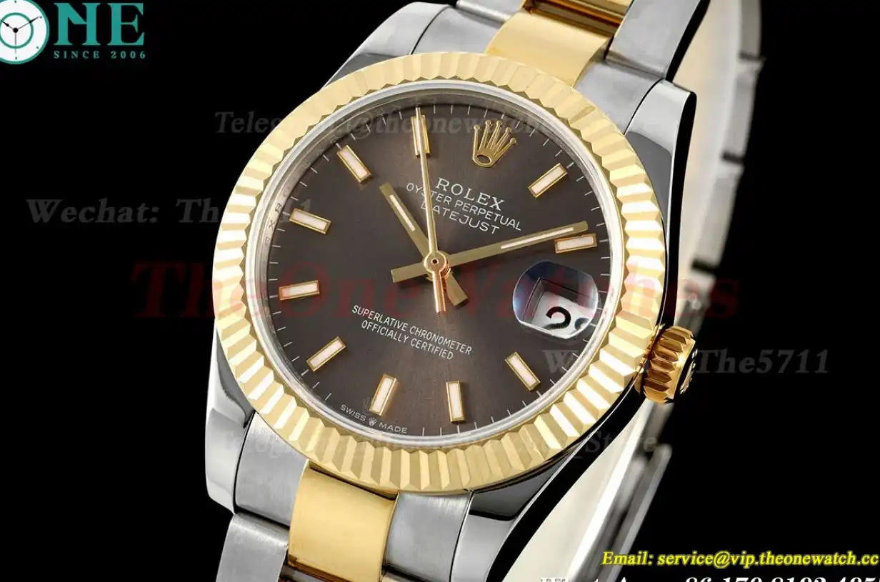 Datejust 278273 31mm Oys YG SS Grey Dial GMF A2824