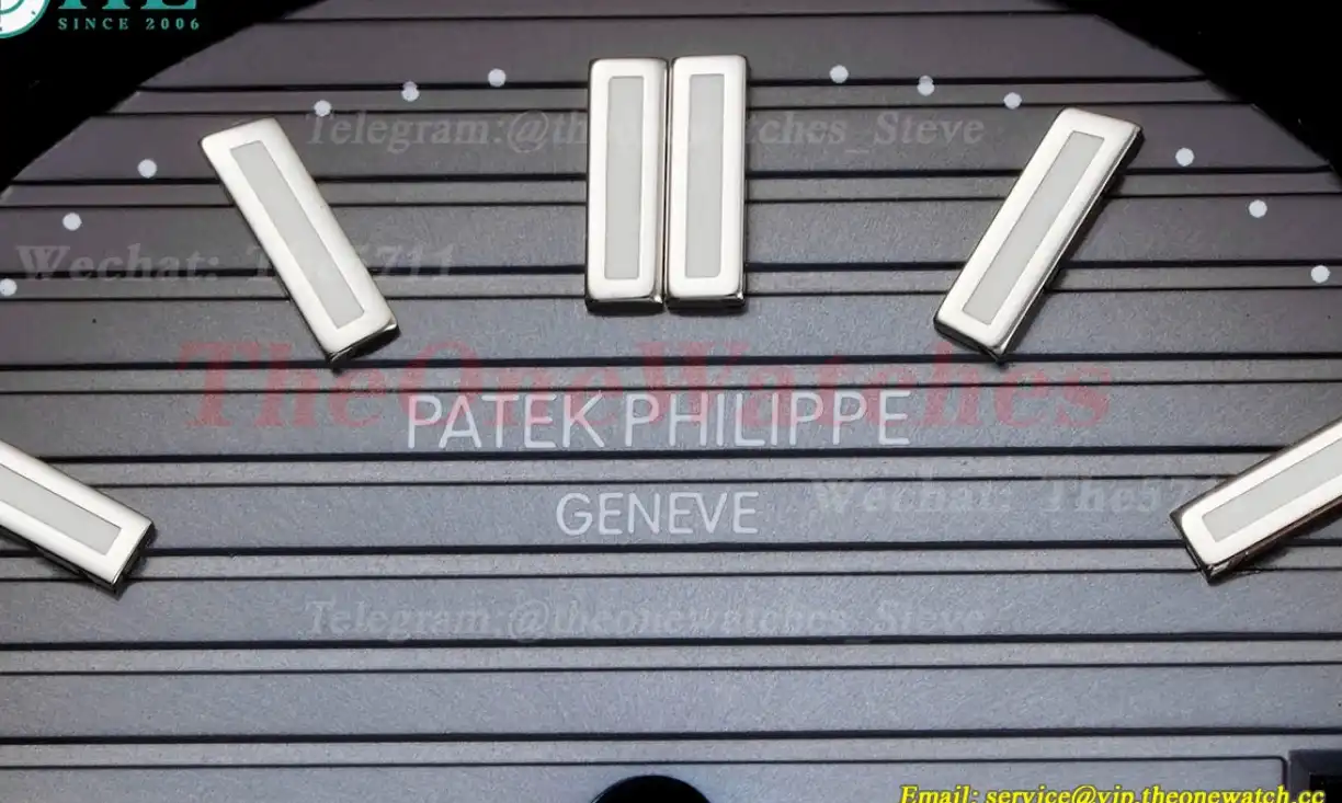 Bule Textured Dial Suitable For Patek Philippe 5711 Buff Factory V3