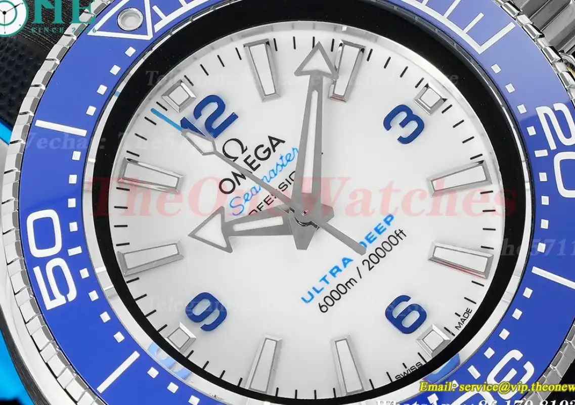 Planet Ocean Ultra Deep 45.5mm SS RU White Dial TF A2824