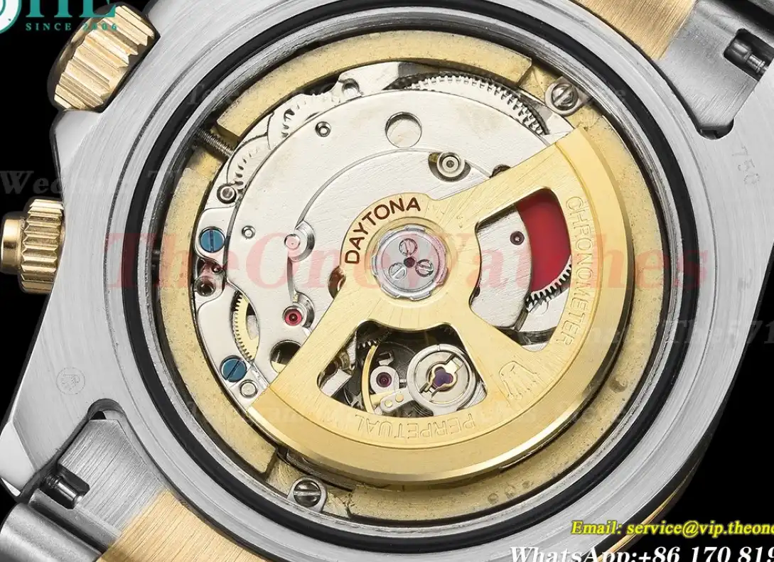 Daytona 40mm YG SS Dia Black Gold GDF A3836