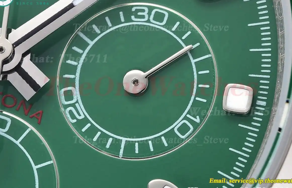 Daytona 40mm SS SS GreenDial GDF A3836