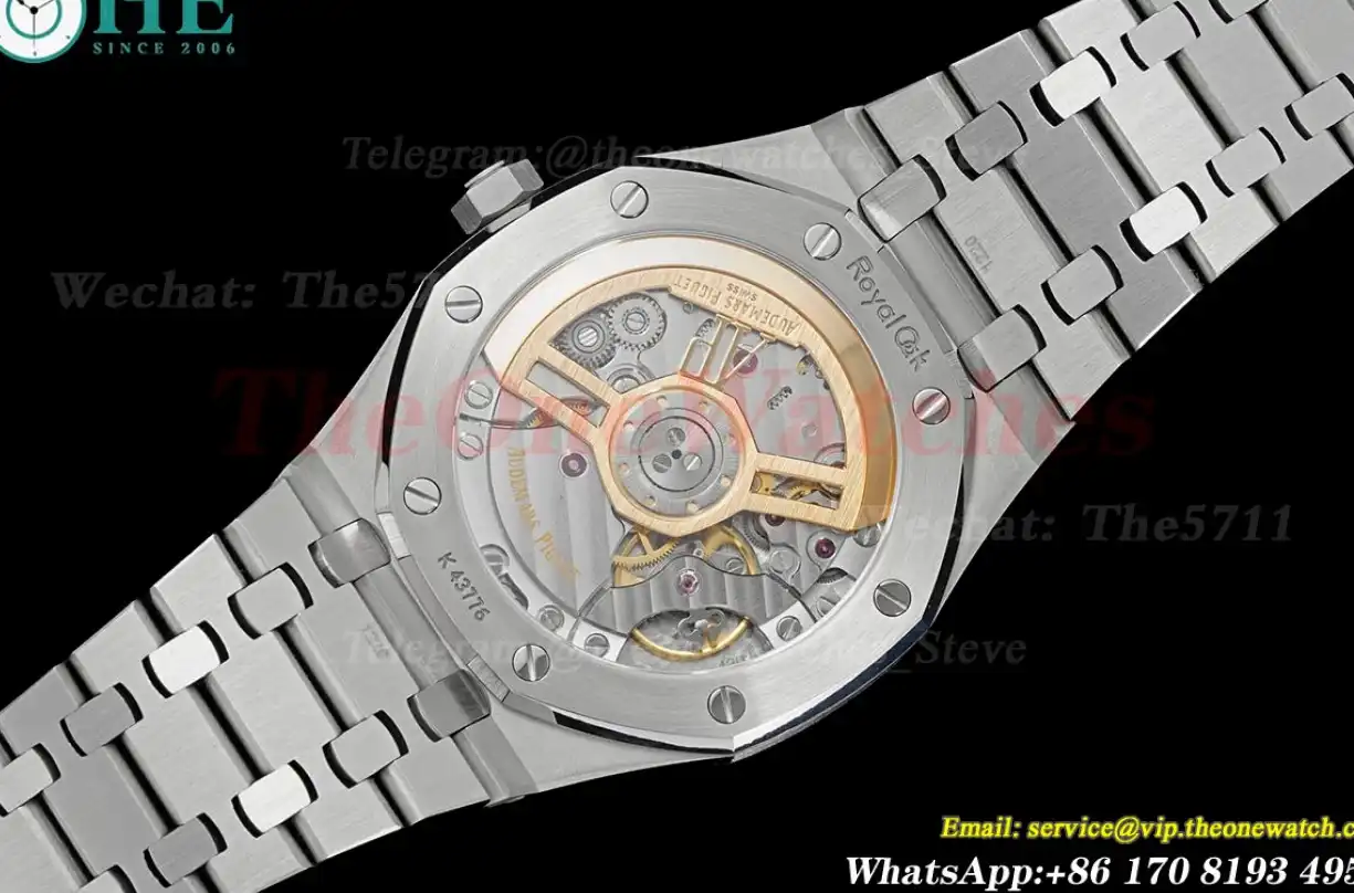 Royal Oak 41mm 15500 SS SS Silver Stk APSF A4302 Super Clone