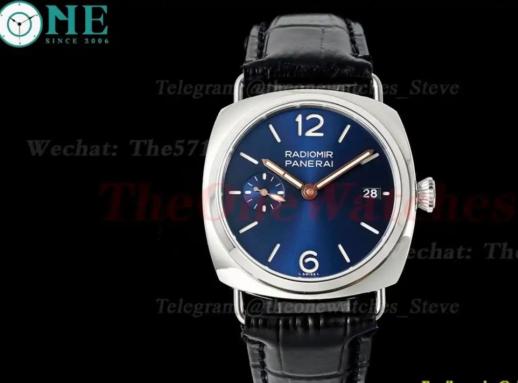 Radiomir Quaranta PAM1293 40MM SS LE Blue Dial TTF A7750