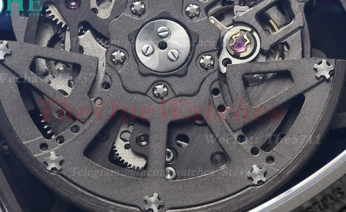 RM035-02 NTPT RU Skeleton Dial on Black Strap ZF V5 NH05A