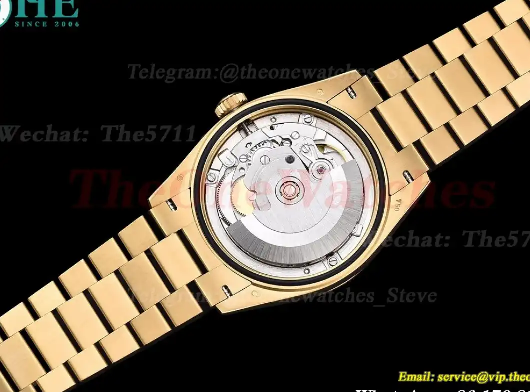 DayDate 36mm YG YG Dia Pres Meteorite Dial RAF A2836