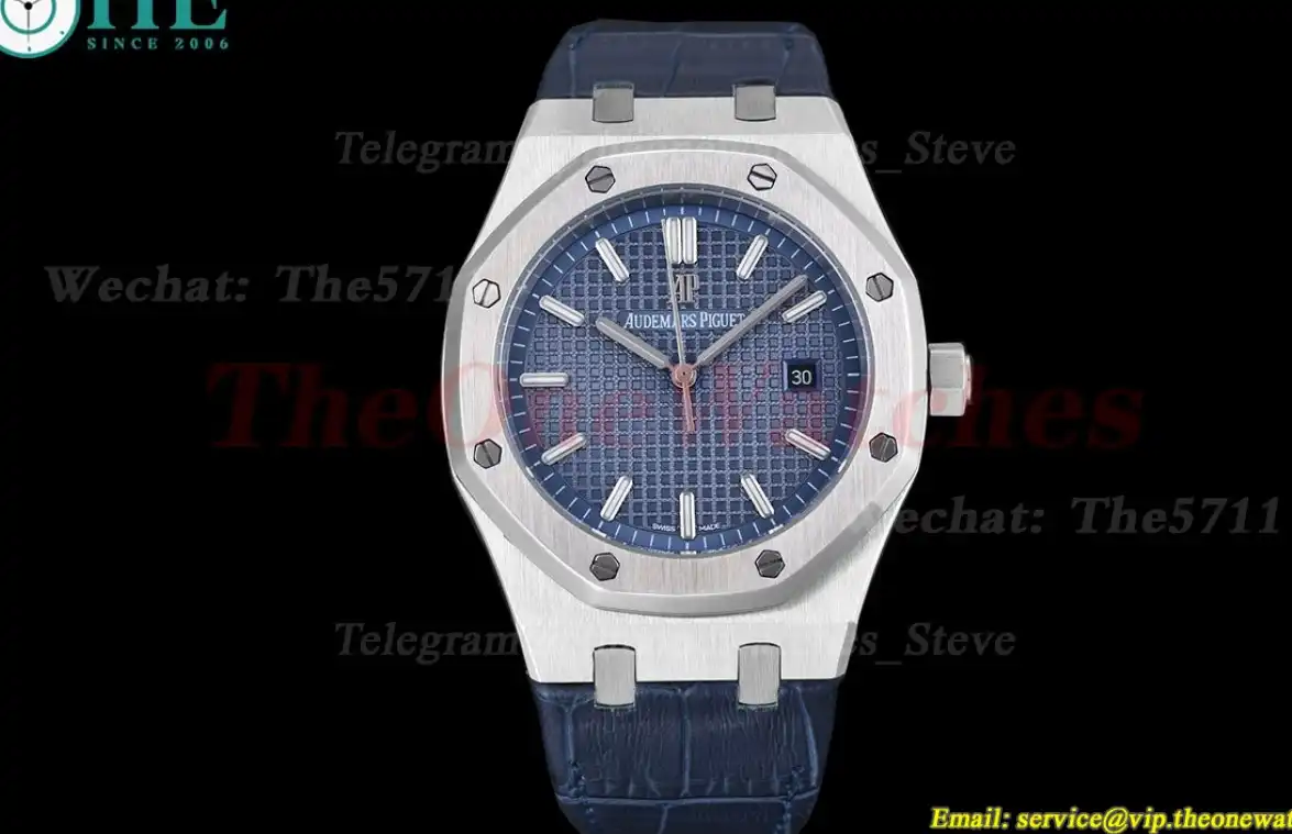 Royal Oak 15500 41mm SS LE Blue Dial GDF MY8215