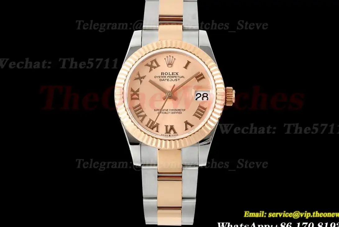 Datejust 278271 31mm Oys RG SS Rose Gold Dial GMF A2824