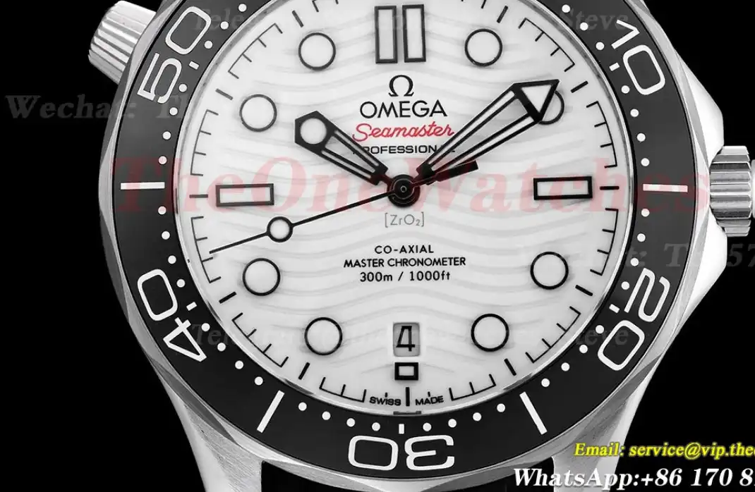 Seamaster 300m 42mm SS RU White Dial GDF MY8215