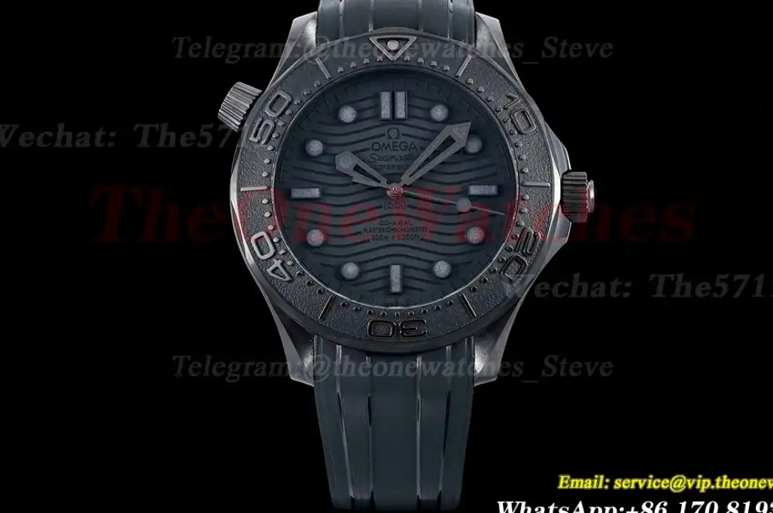 Seamaster 300m 43.5mm Ceramic RU Black Dial VSF A8806