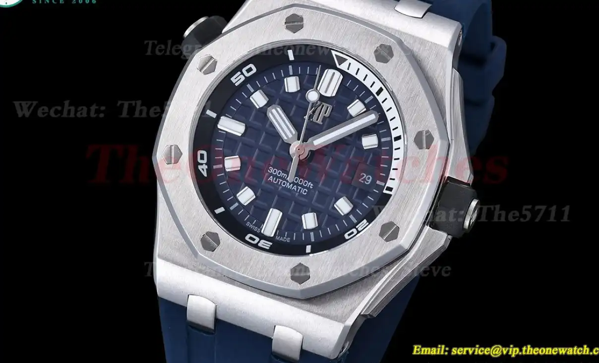 Royal Oak Offshore Diver 15720 42mm SS RU Blue Stk GDF MY8215