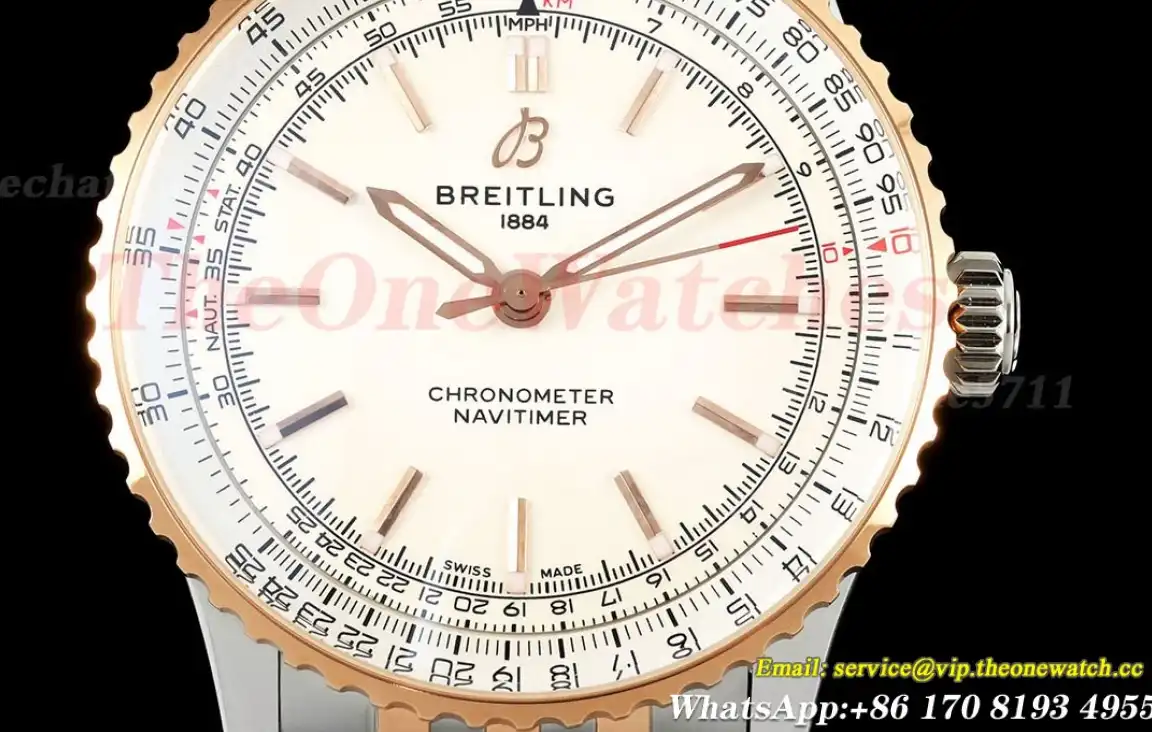 Navitimer 1 2024 41mm Date RG SS Cream Dial TF A2824