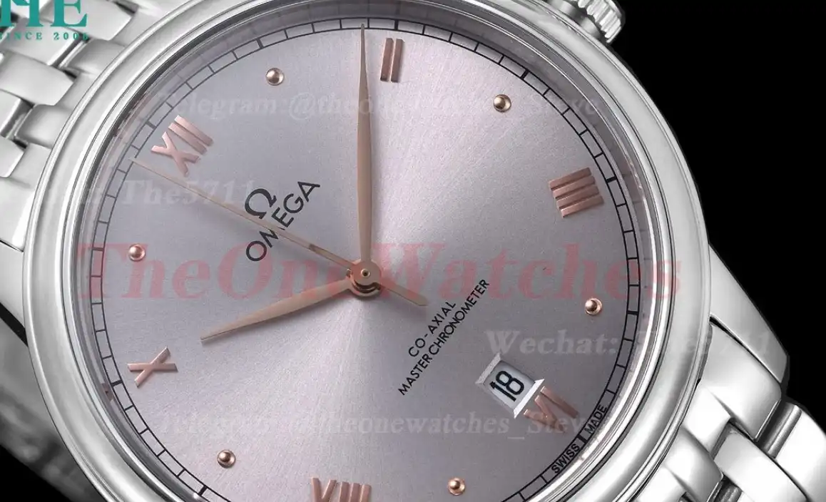 De Ville Date 40mm SS SS Silver Dial GDF MY8215