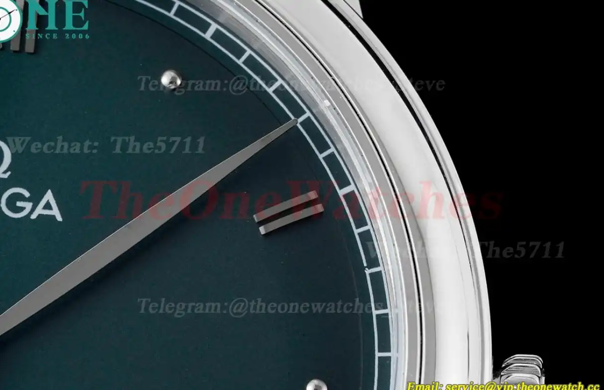 De Ville Prestige Date 40mm SS LE Green Dial MKS A8800