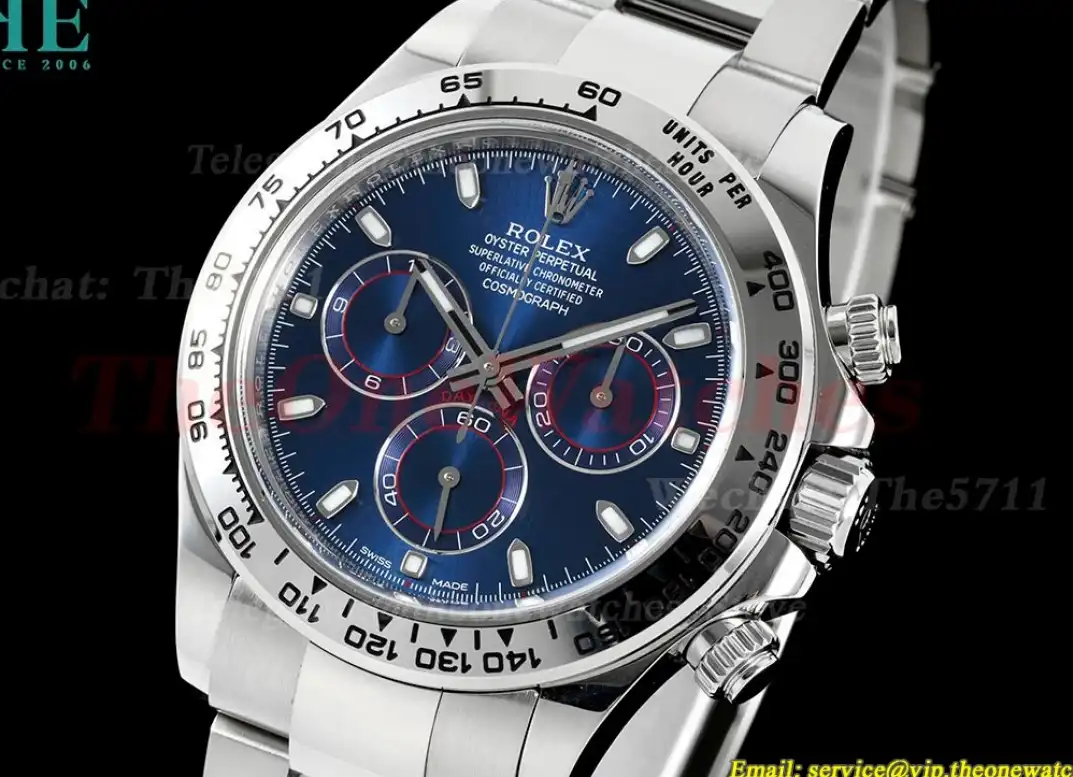 Daytona 116509 40mm SS SS Blue Dial Clean DD4130