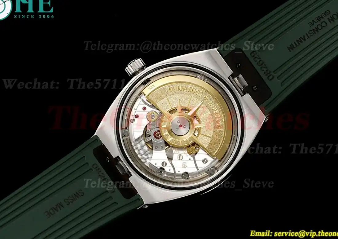 Overseas 4500V 41mm SS RU Green Dial 8F A5100