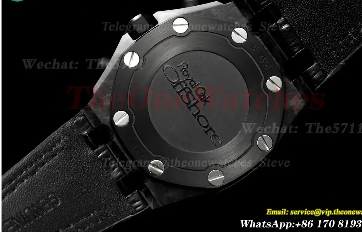 Royal Oak Offshore 26176FO 42mm Cer LE Black Dial TKF A7750