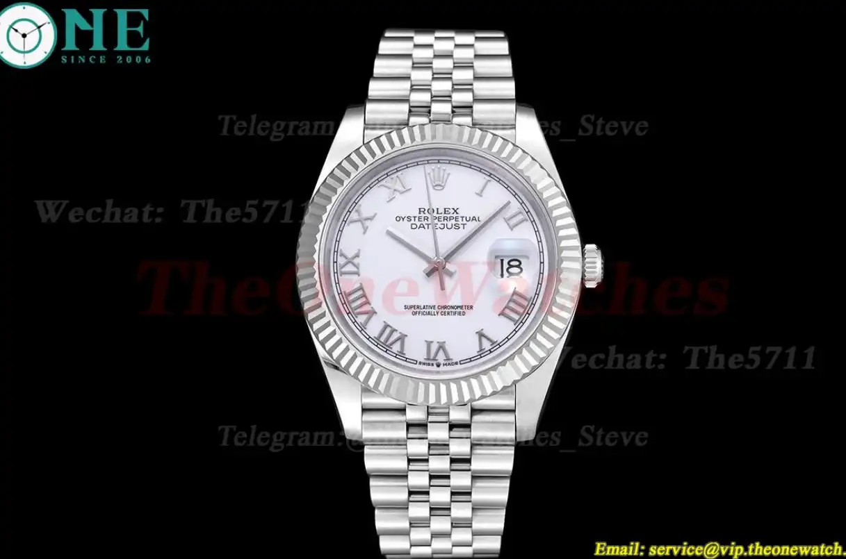 Datejust 126334 41MM SS SS White Rmn EWEF A3235