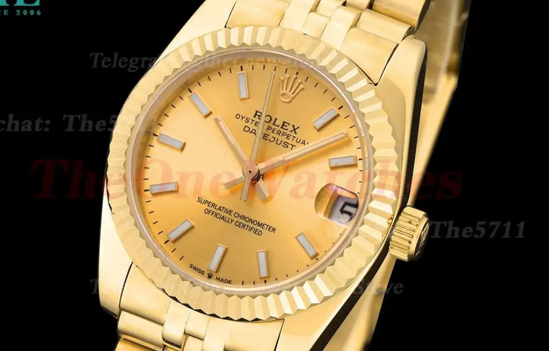 Datejust 28mm Jub YG YG Gold Dial GDF MY8215