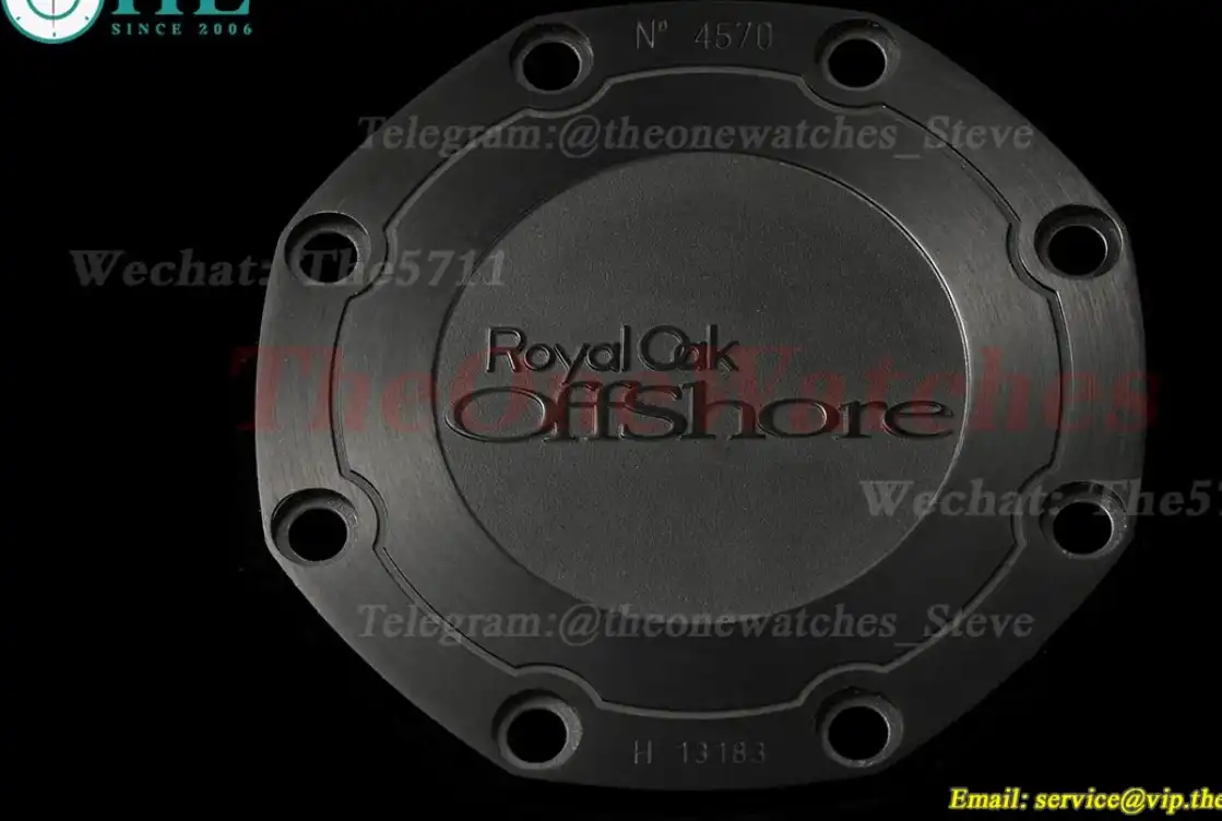 Royal Oak Offshore 26176FO 42mm SS RU Black Dial TKF A7750