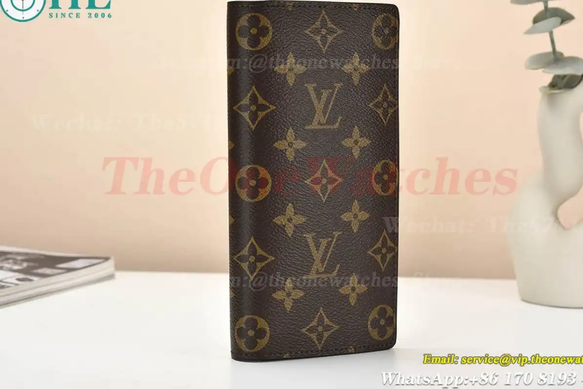 Louis Vuitton - Brazza Wallet Brown M66540