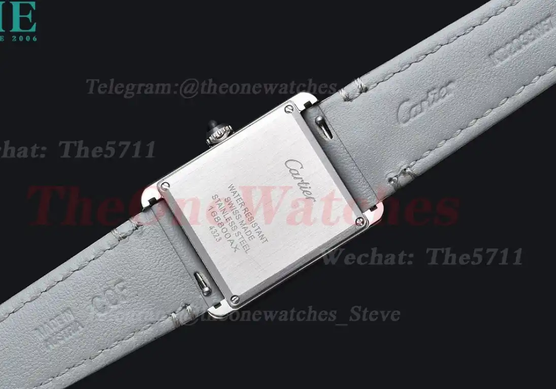 Tank Must SS LE White Dial On Grey Leather Strap K11F Quartz