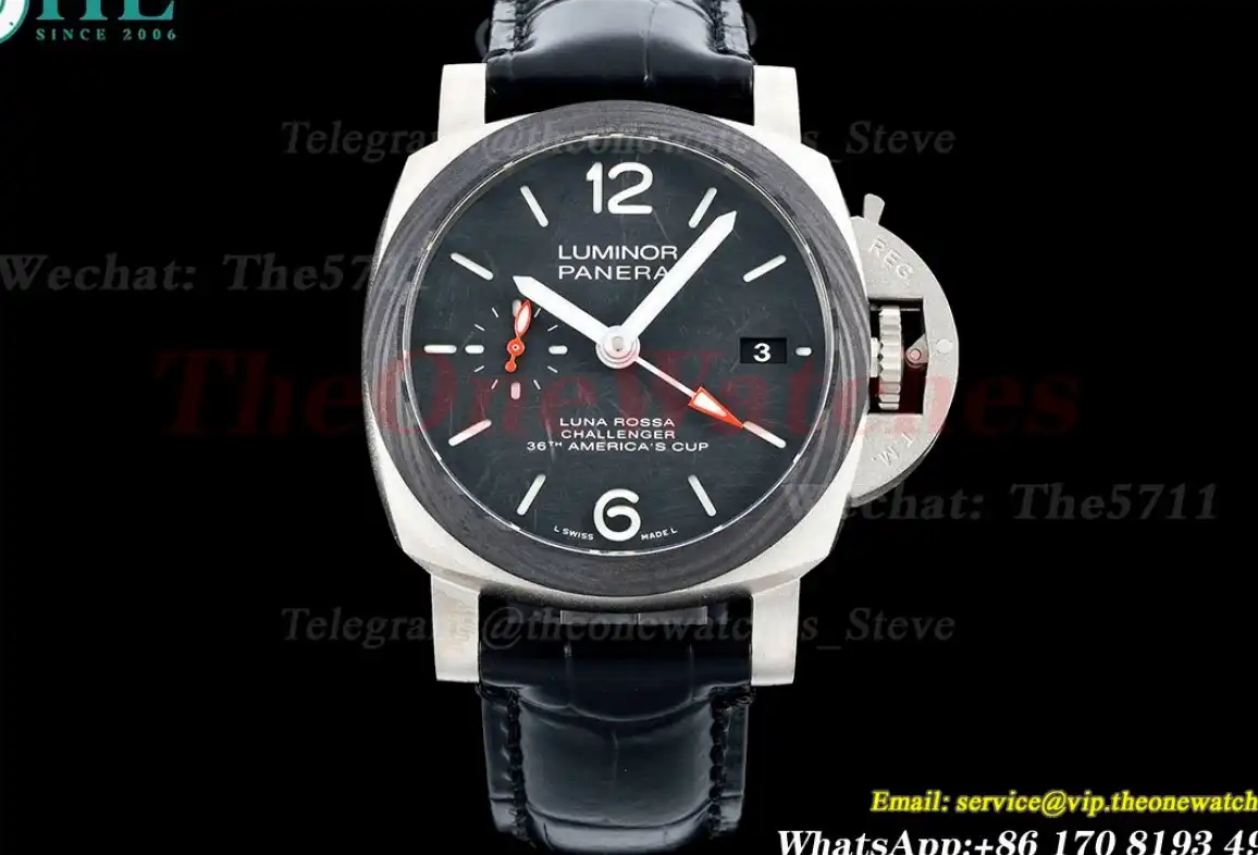 Luminor GMT PAM1096 42mm TI LE Black Dial VSF P9011