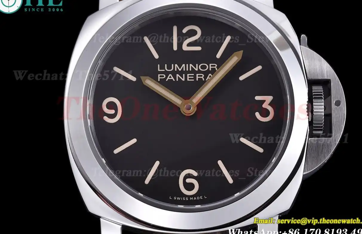 Luminor Pam390 44mm SS LE Black Dial HWF A6497