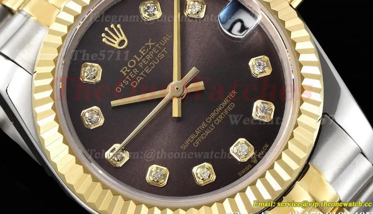 Datejust 31mm 278273 SS RG Brown Mop Dia GDF MY8215