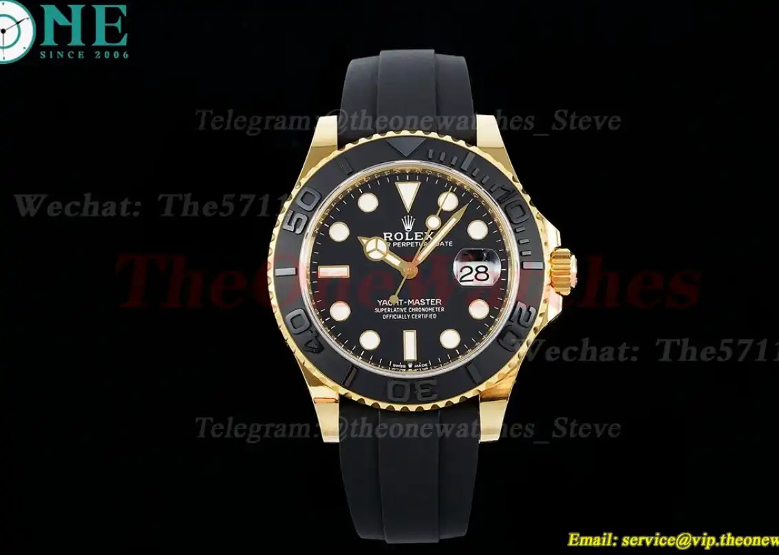 Yacht-Master 226658 42mm YG RU Black Dot ARF VR3235(Tungsten Heavy Version)