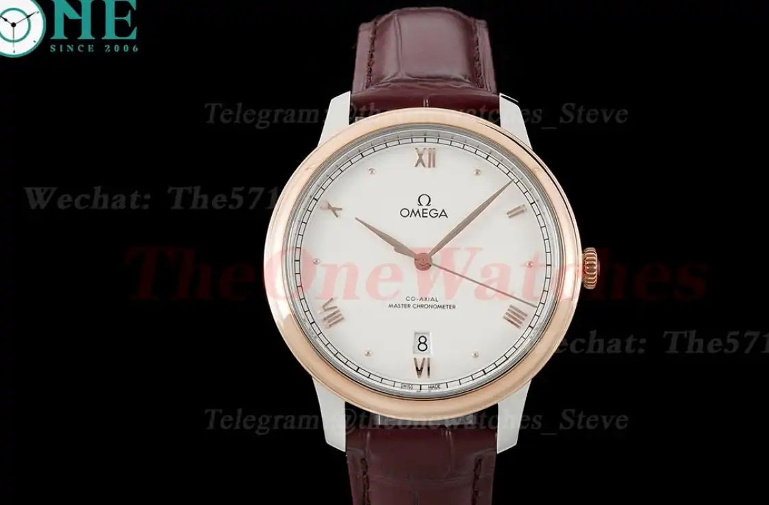 De Ville Prestige Date 40mm RG LE White Dial MKS A8800