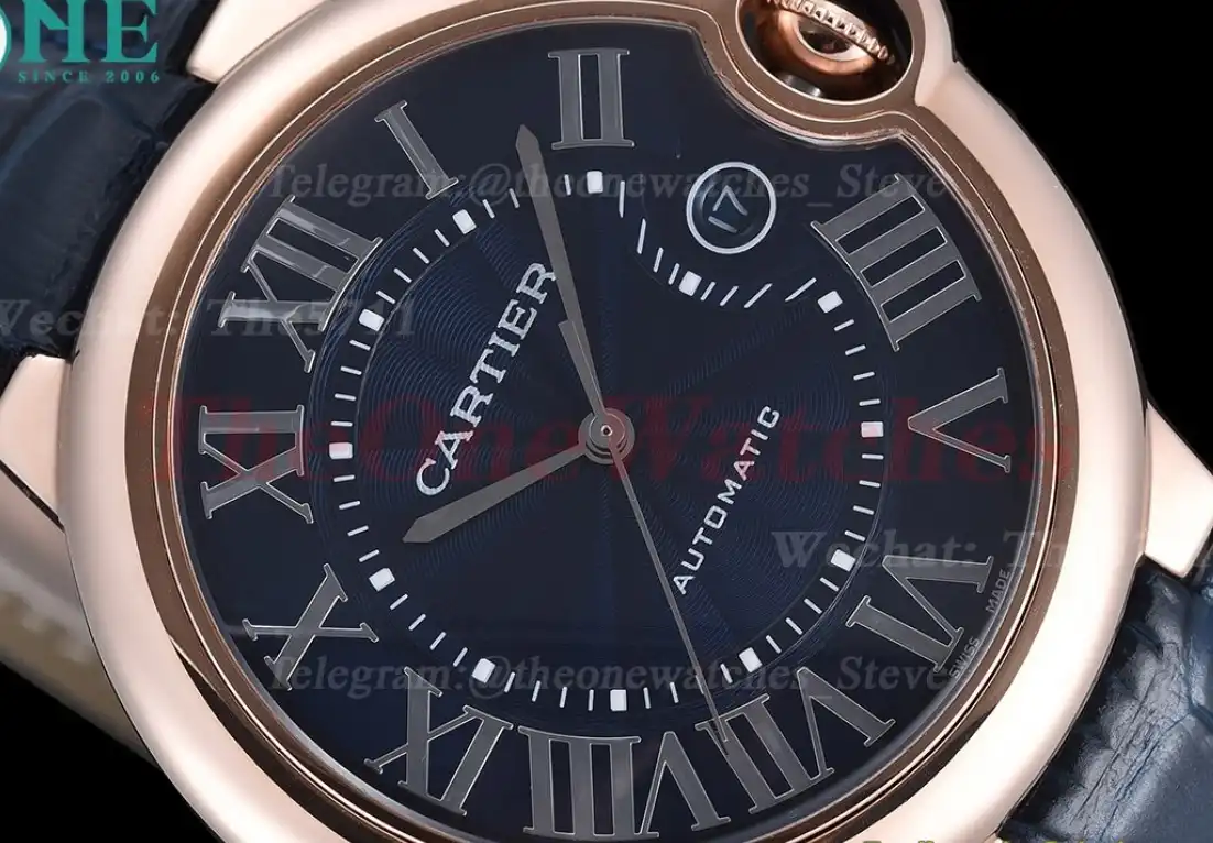 Ballon Bleu De Cartier 42mm RG LE Blue Dial GDF MY8215