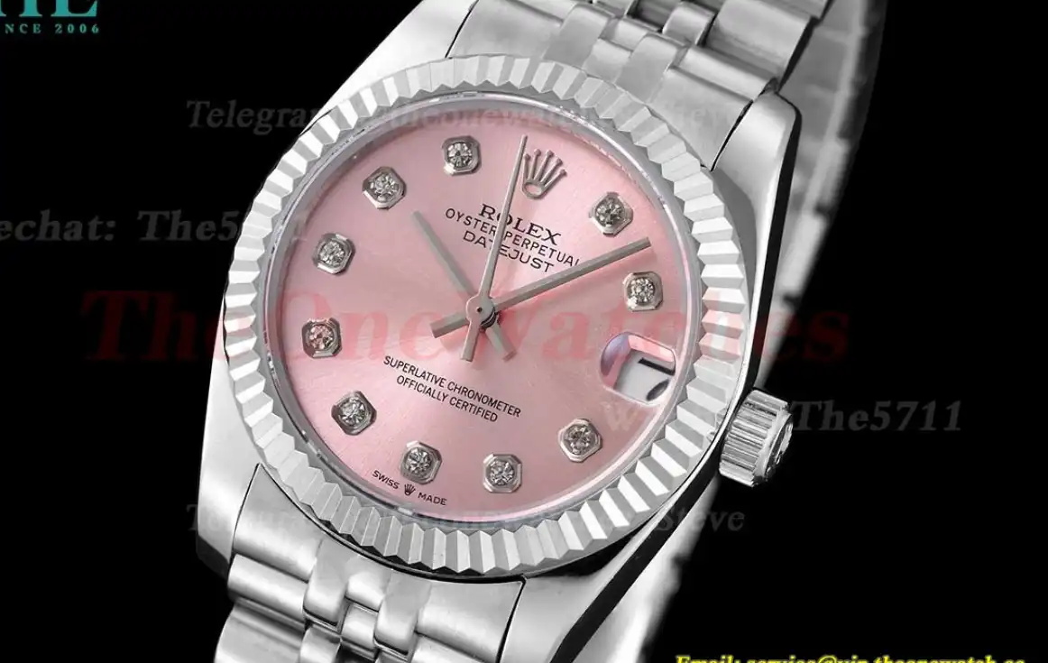 Datejust 31mm 278274 SS SS Pink Dia GDF MY8215