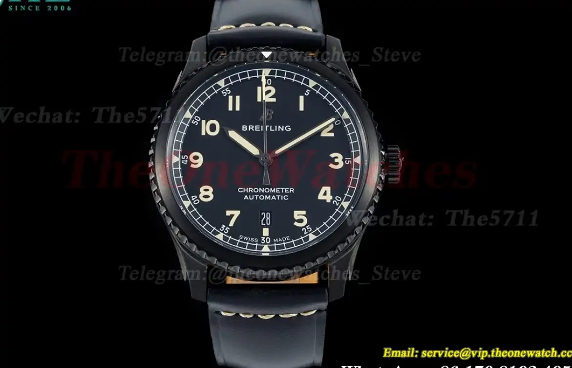 Aviator 8 41mm PVD LE Black Dial TF A2824