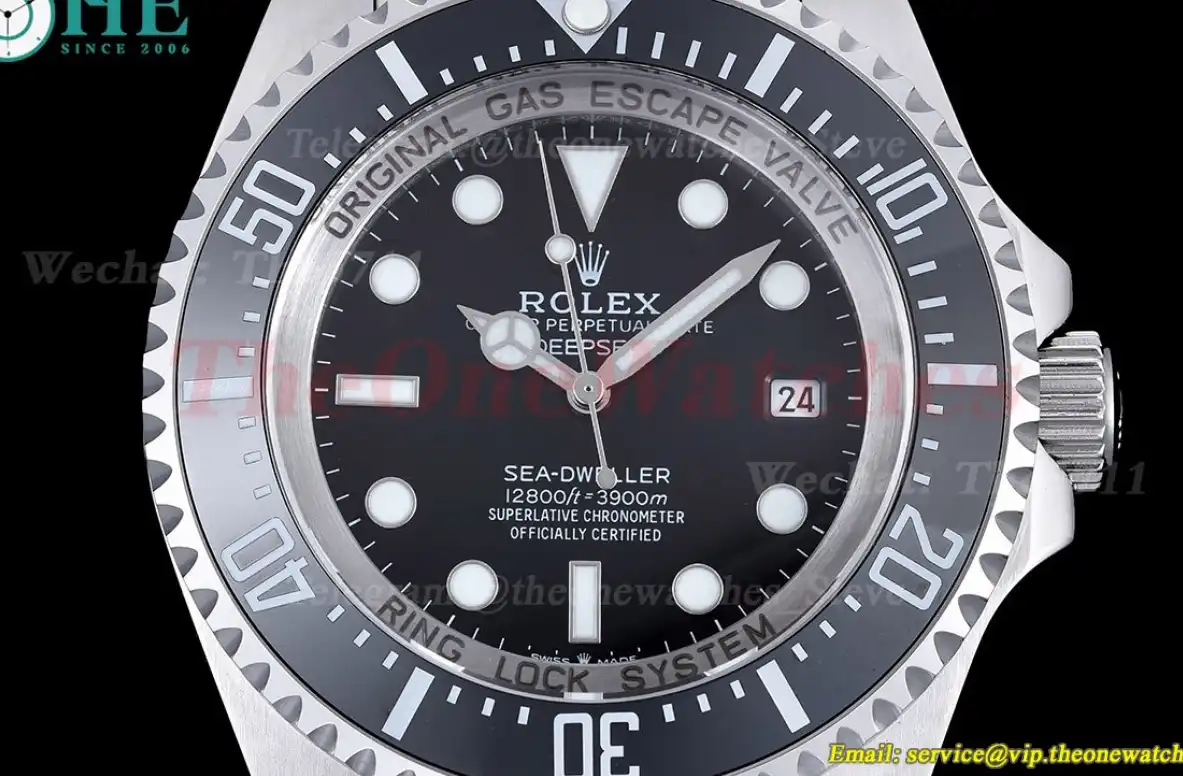 SeaDweller 126660 44mm SS SS Black GDF MY8215