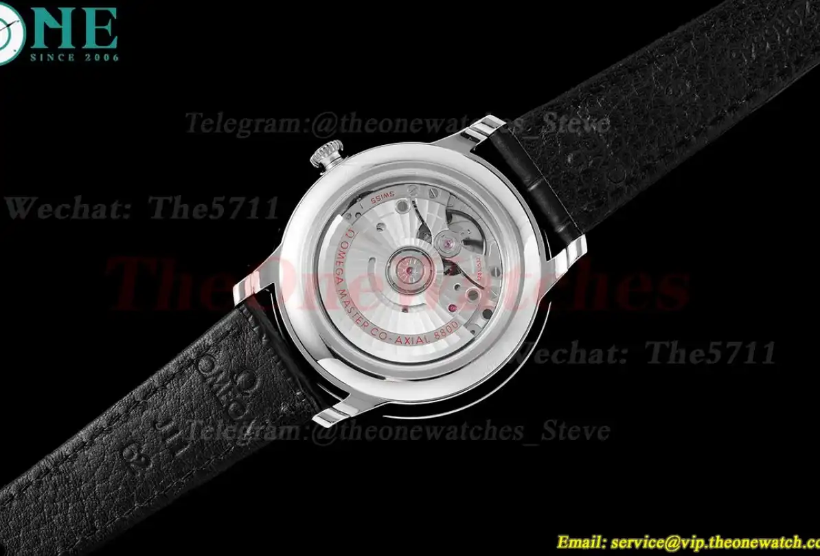 De Ville Prestige Date 40mm SS LE White Dial MKS A8800